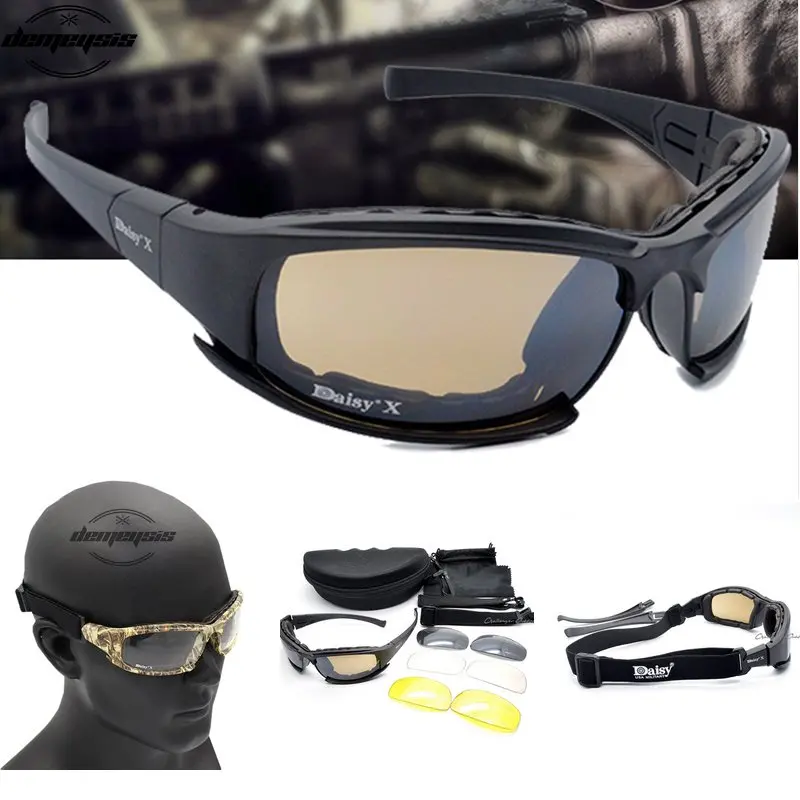 Gaming Glasses Uv - Daisy lunettes tactiques lunettes de soleil