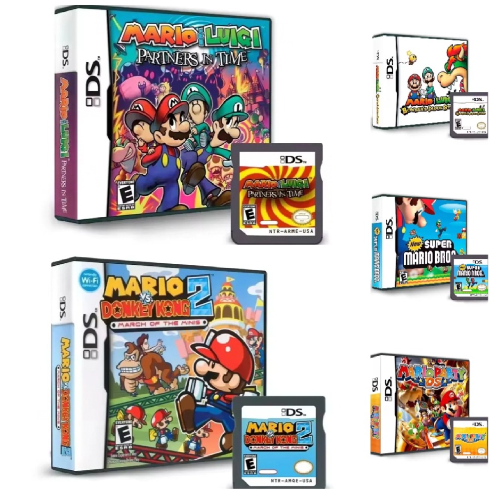 Gaming Console With Games - Cartouche de jeu DS amusante et