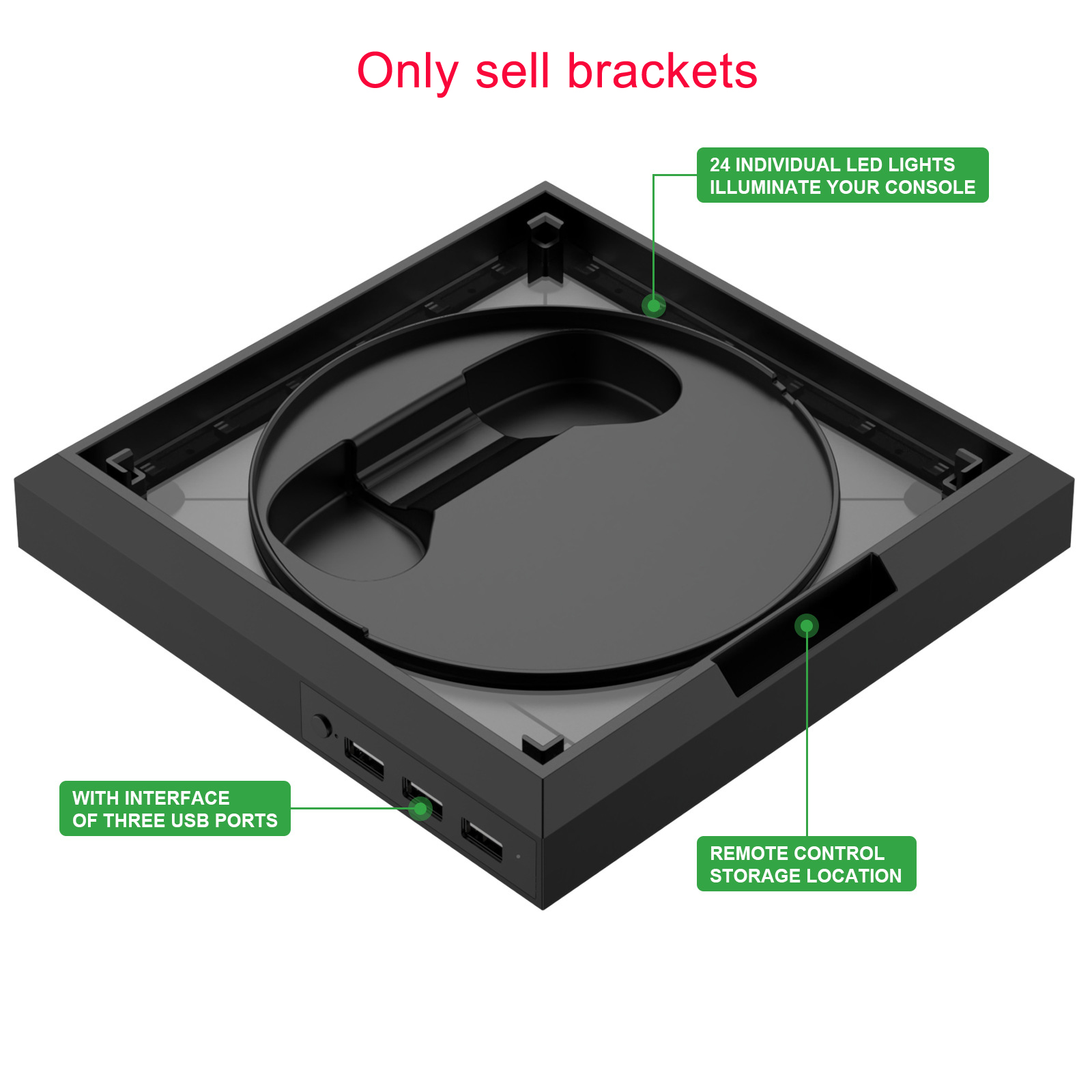 Microsoft Console Xbox Series S - Base pour Xbox Series X/S, Poignée