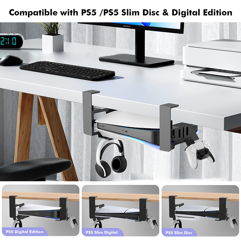 Sony Console Ps5 Slim - Sous la table pour PS5 et