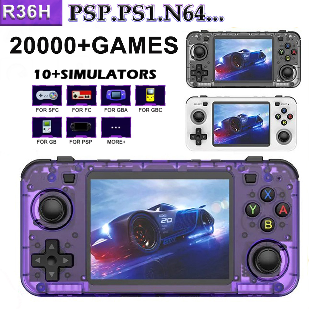 Gaming Console Handheld Retro - Console de jeu portable avec écran