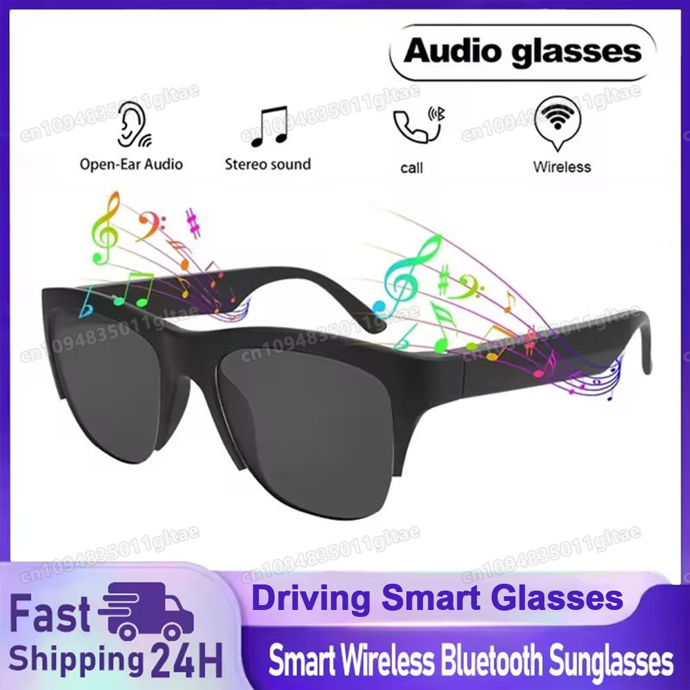 Gaming Glasses Uv - Nouveau Smart Bluetooth V5.3 lunettes de