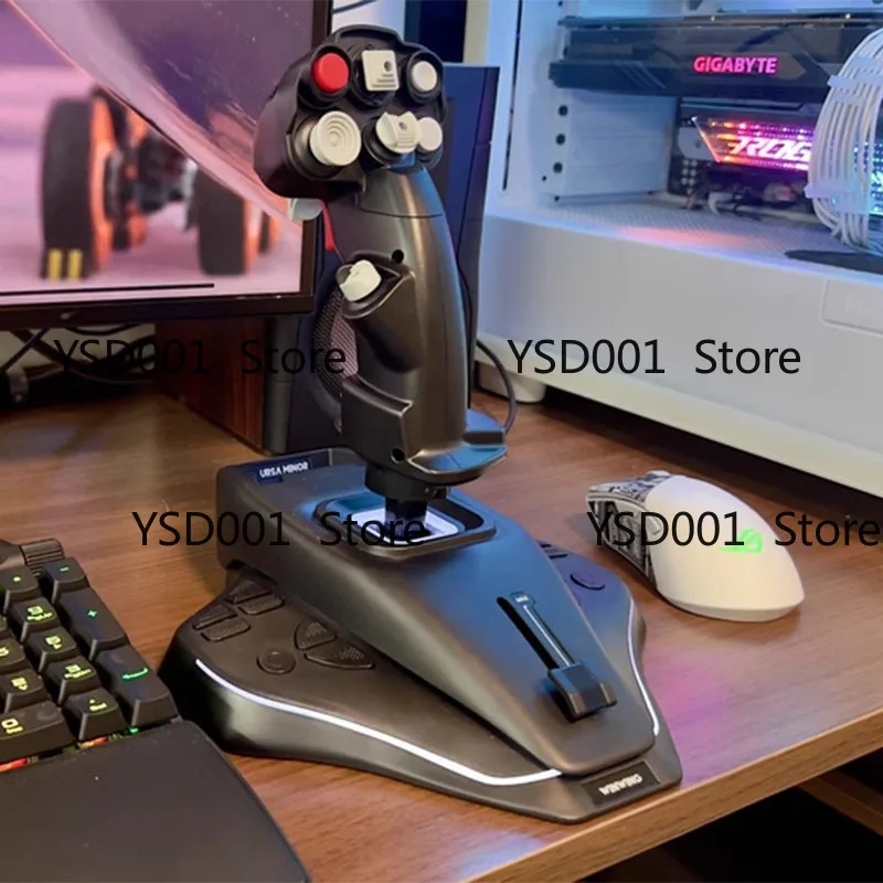 Flight Joystick Sim - Manette de vol à double accélérateur