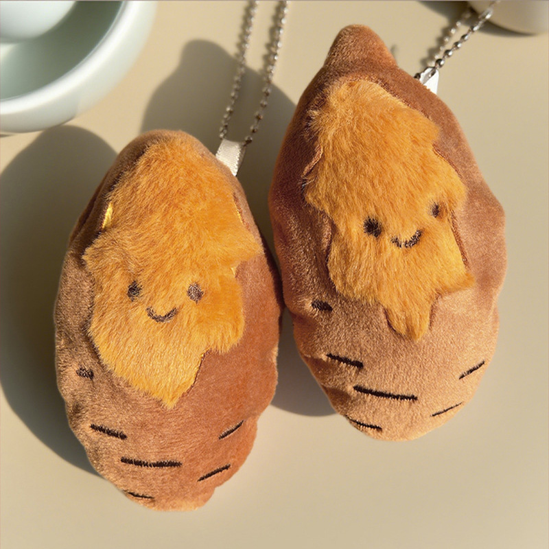 Gaming Console Keychain - Porte-clés en peluche Patate douce, poupée