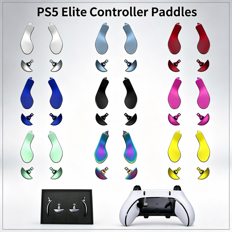 Sony Controller Dualsense Edge - Paddles arrière en métal pour manette