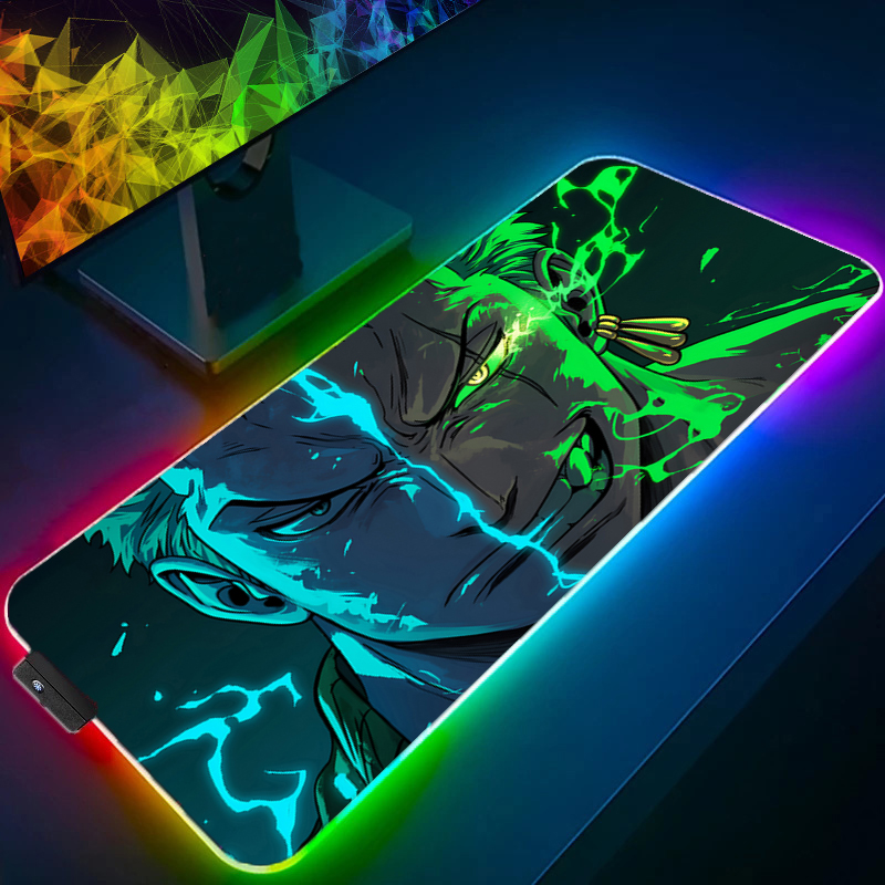 Gaming Console Desk - ONE PIECE Zoro tapis de souris