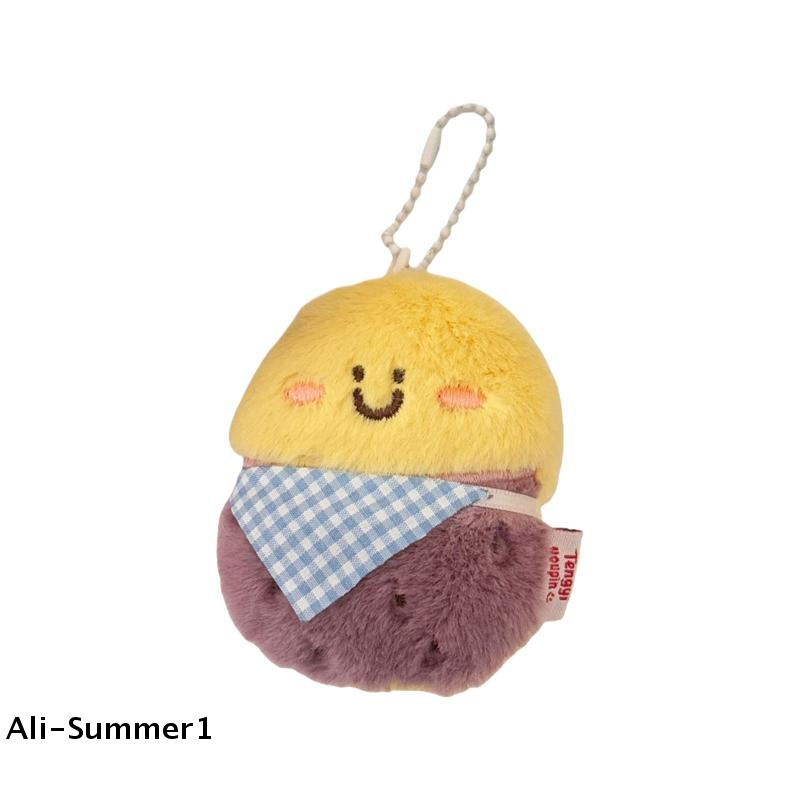 Gaming Console Keychain - 【E】Porte-clés pendentif en peluche mignon de