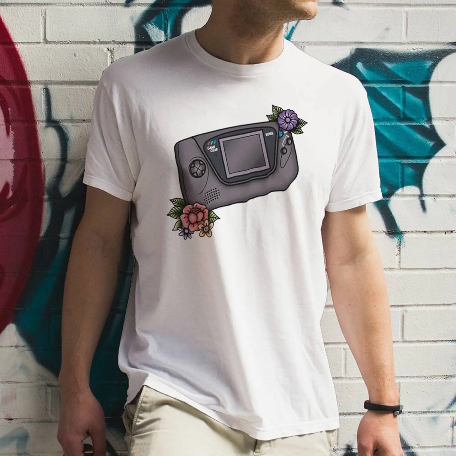 Gaming Console Old - T-shirt Game Gear Rétro Console de