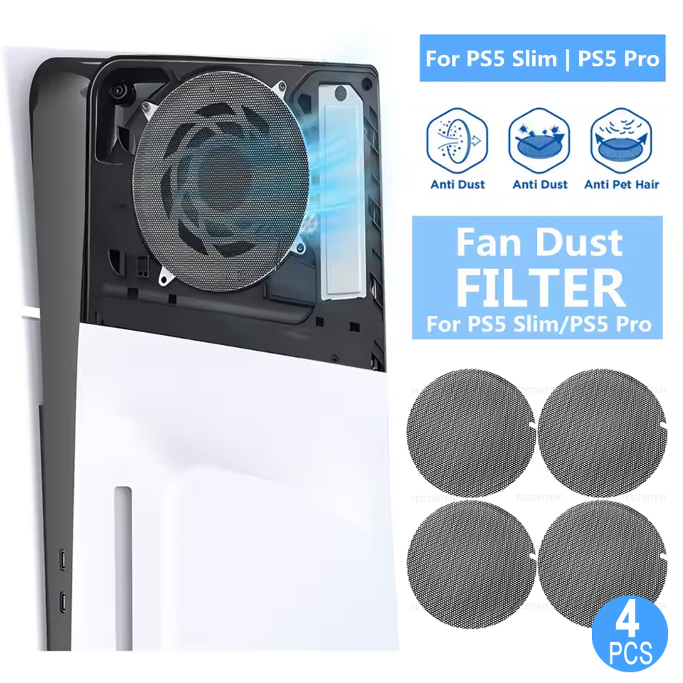 Sony Console Ps5 Slim - Filtre anti-poussière pour console PS5, housse