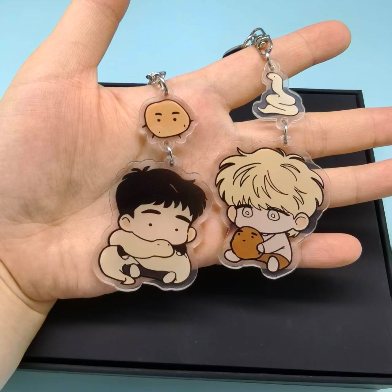 Gaming Console Keychain - Porte-clés en acrylique « La séduction