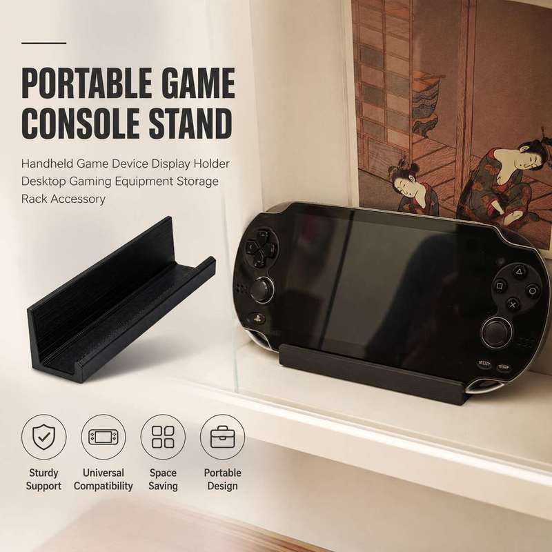 Gaming Console Table - Support de console de jeu portable,