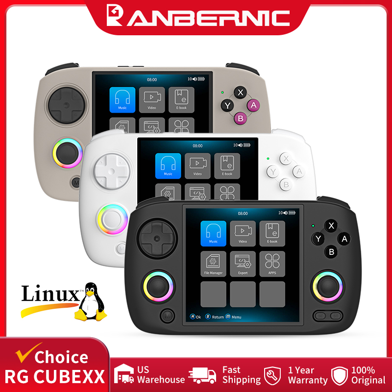 Gaming Console Handheld Retro - ANBERNIC – Console de jeux portable