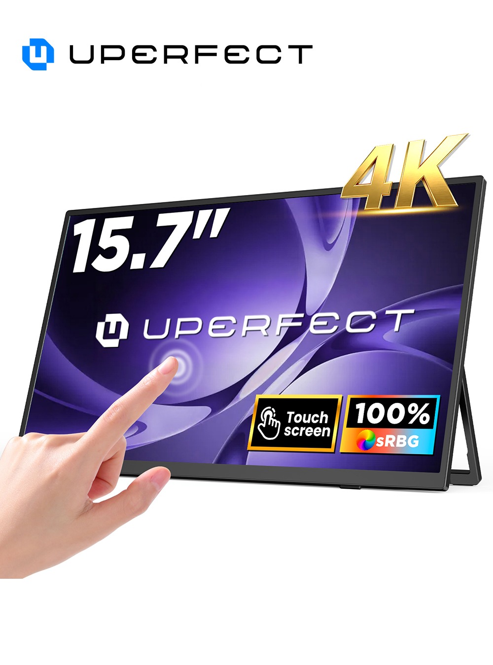 Gaming Console X80 - Écran portable tactile UPERFECT 4K 15,7