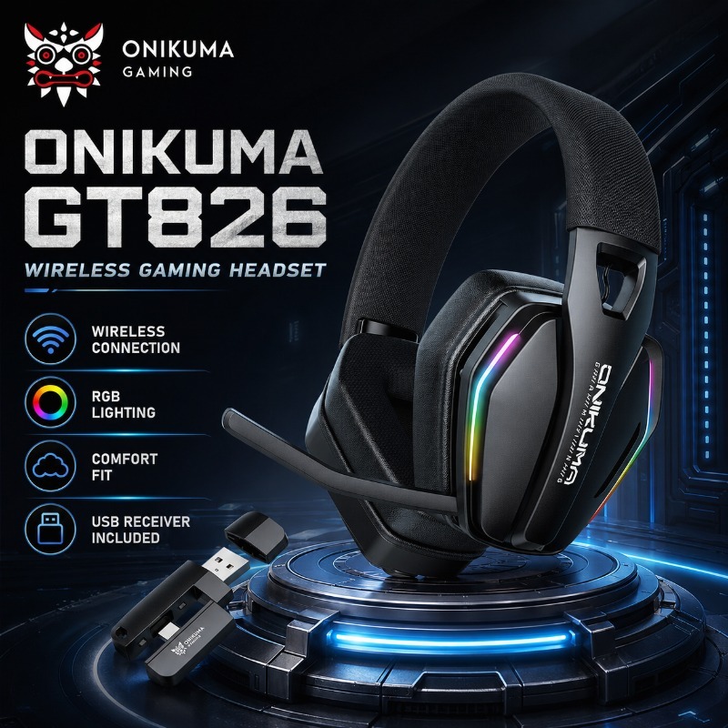 Gaming Console Amazon - ONIKUMA GT826 – casque de jeu