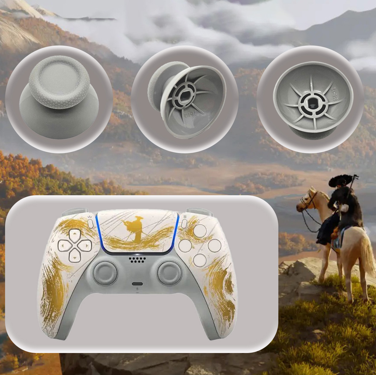 Sony Controller Dualsense Edge - Capuchon de manettes de remplacement pour