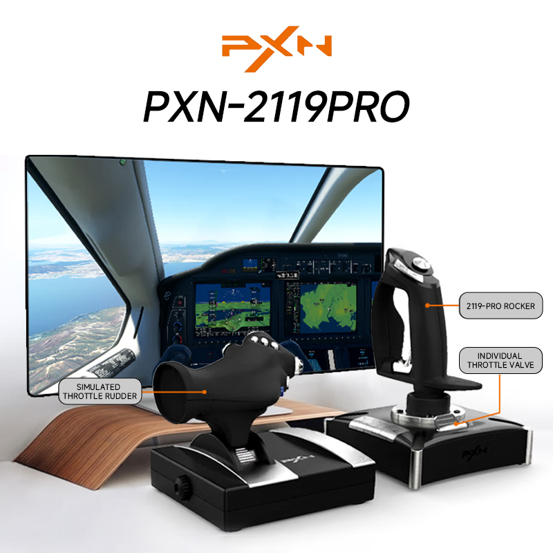 Flight Joystick Sim - Manette de jeu PXN 2119 PRO