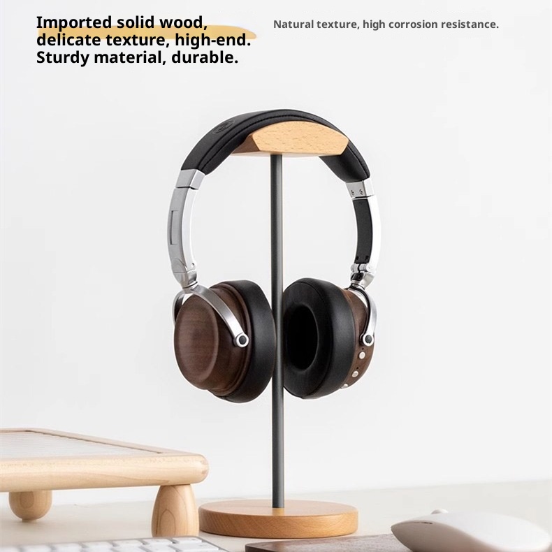 Support pour casque en bois de - Gaming Console Desk avis et prix