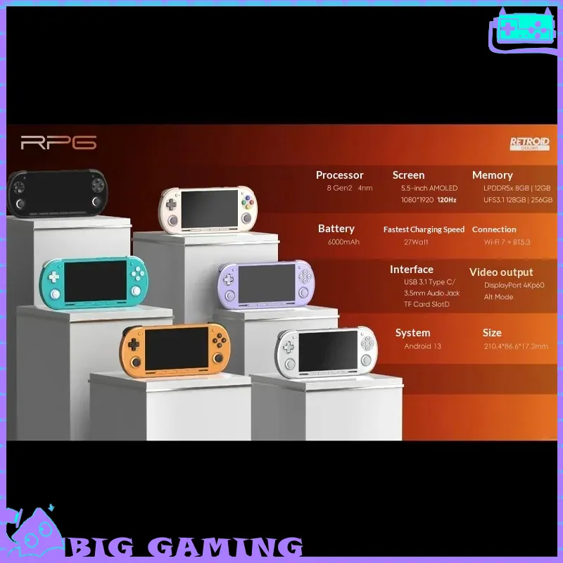 Pour Retroid Pocket G2, consol - Gaming Console For Tv Xbox avis et prix