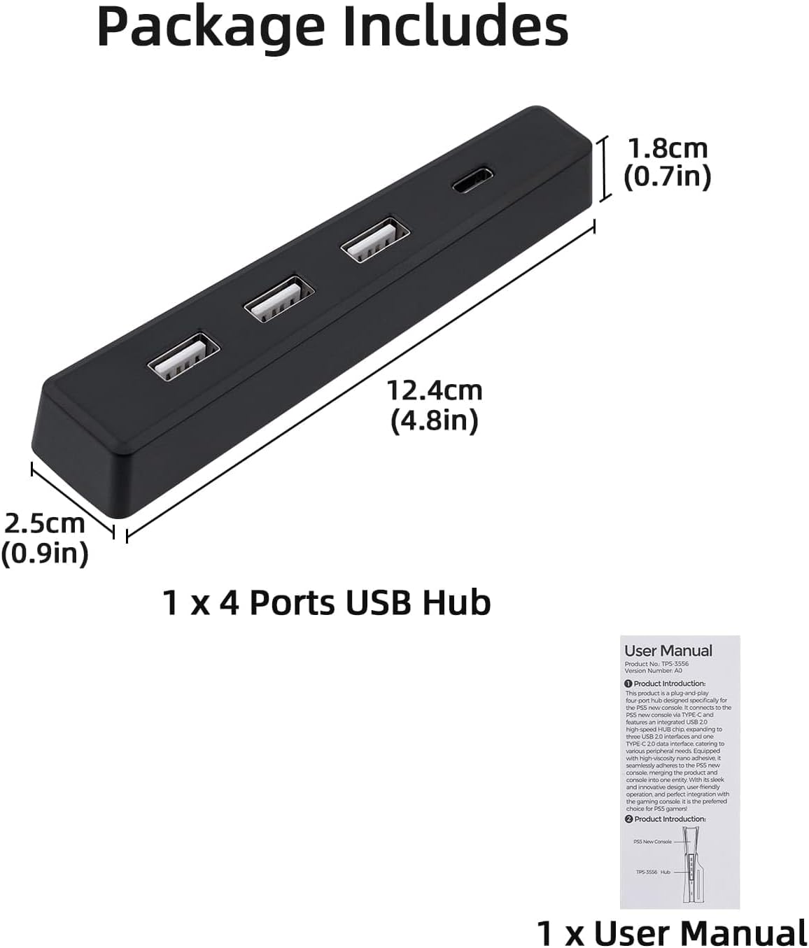 Concentrateur USB à 4 ports po - Sony Console Ps5 Slim avis et prix