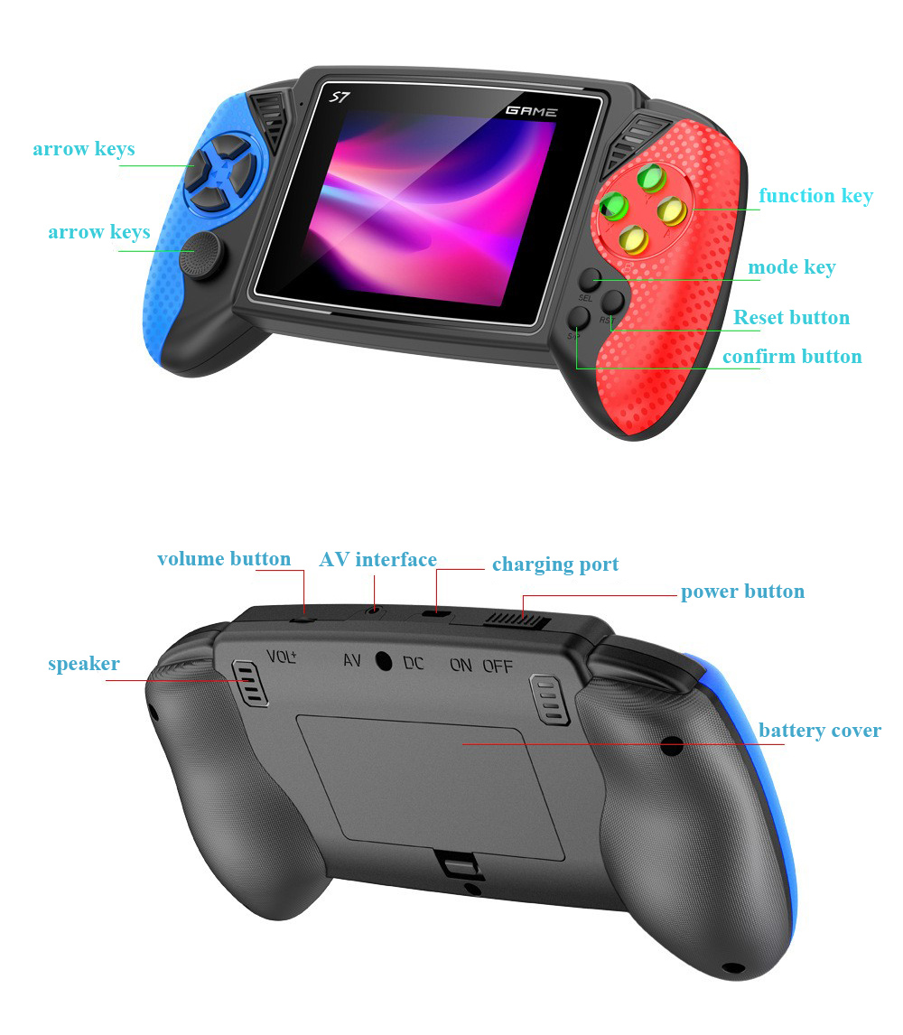Console de jeu portable rétro  - Gaming Console For Kids avis et prix