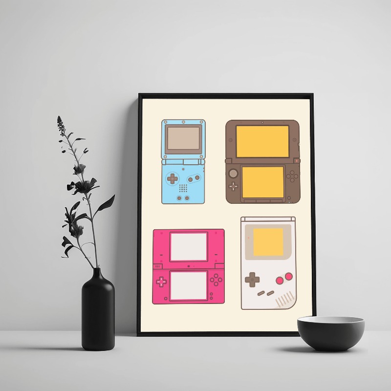 Affiche murale sur toile Évolu - Evolution Gaming Console avis et prix