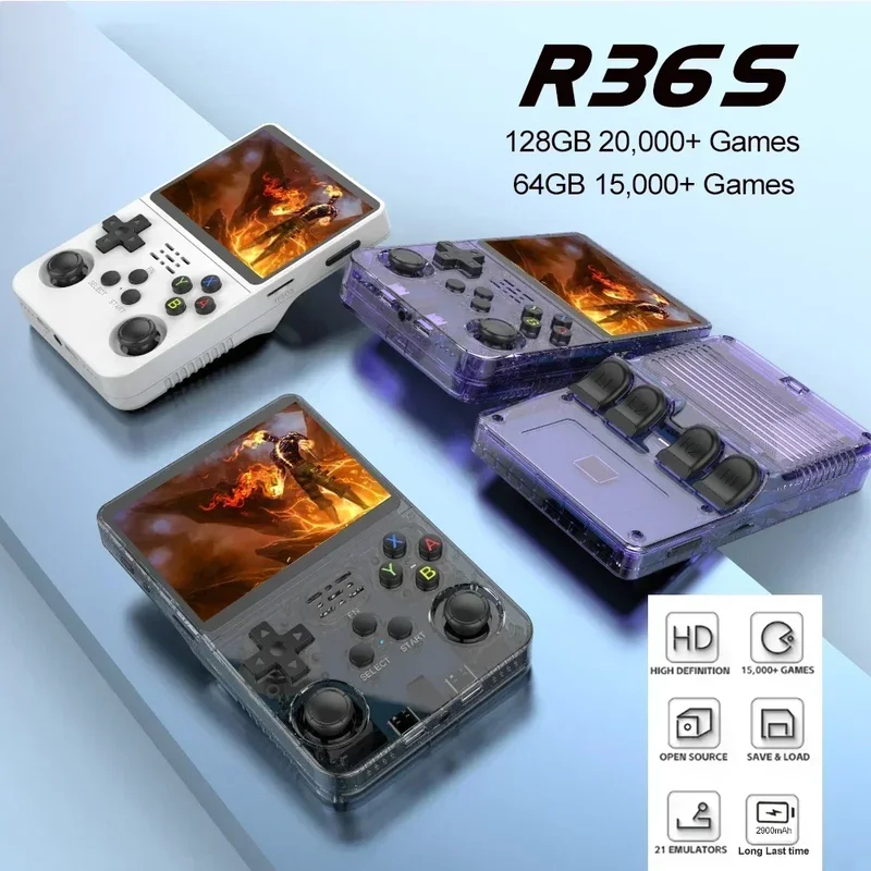 BOYHOM 256G 128G R36S Console  - Gaming Console For Kids avis et prix