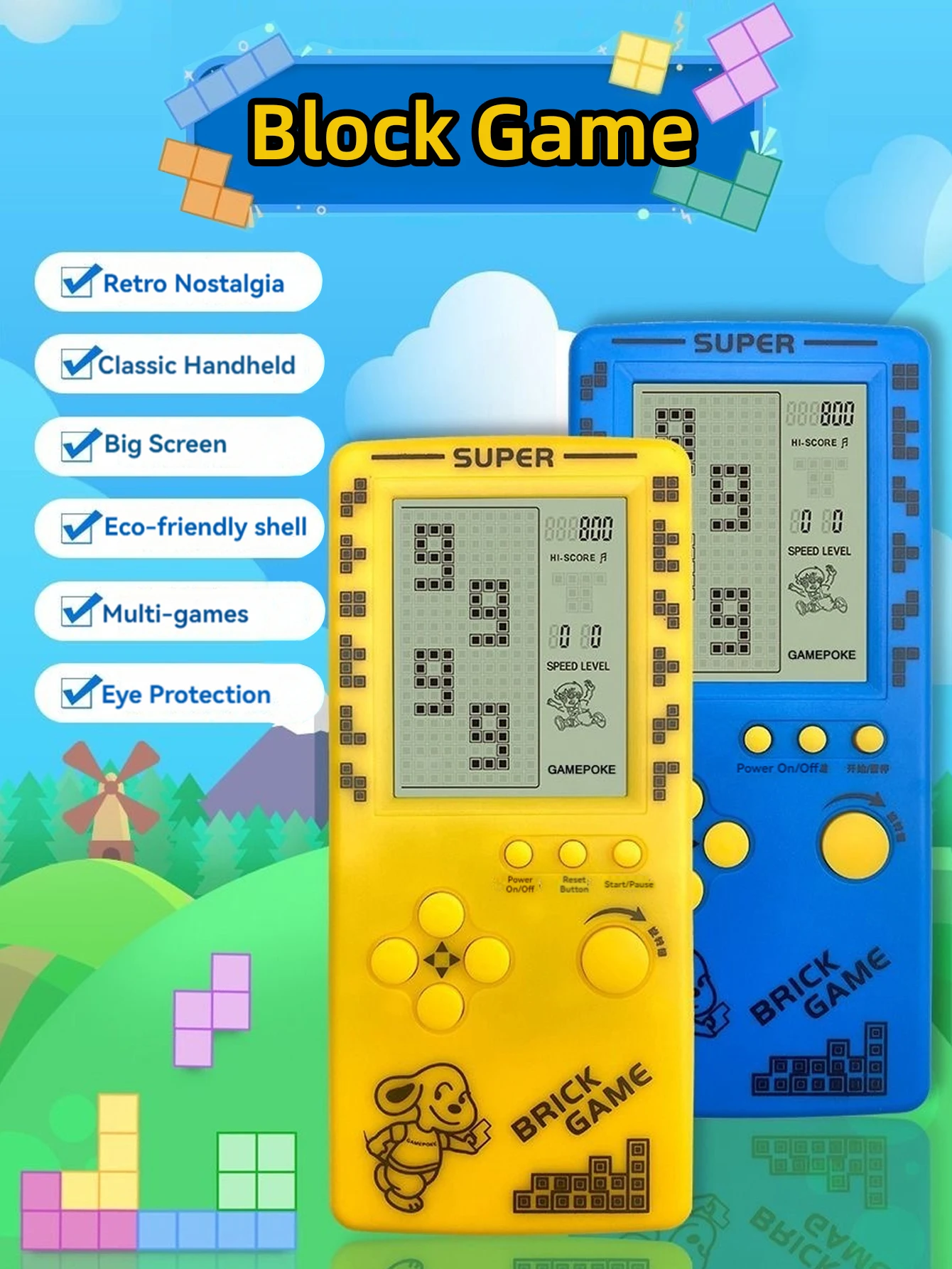 Console de Jeu Portable Rétro  - Gaming Console For Kids avis et prix