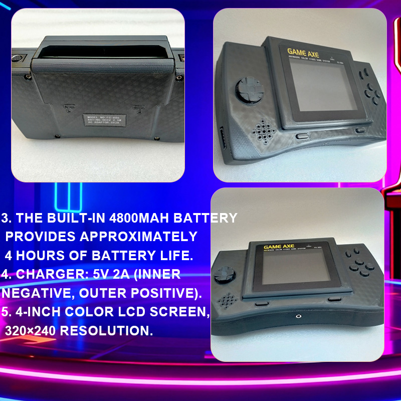 Console d'arcade portable PFT  - Gaming Console Handheld Retro avis et prix