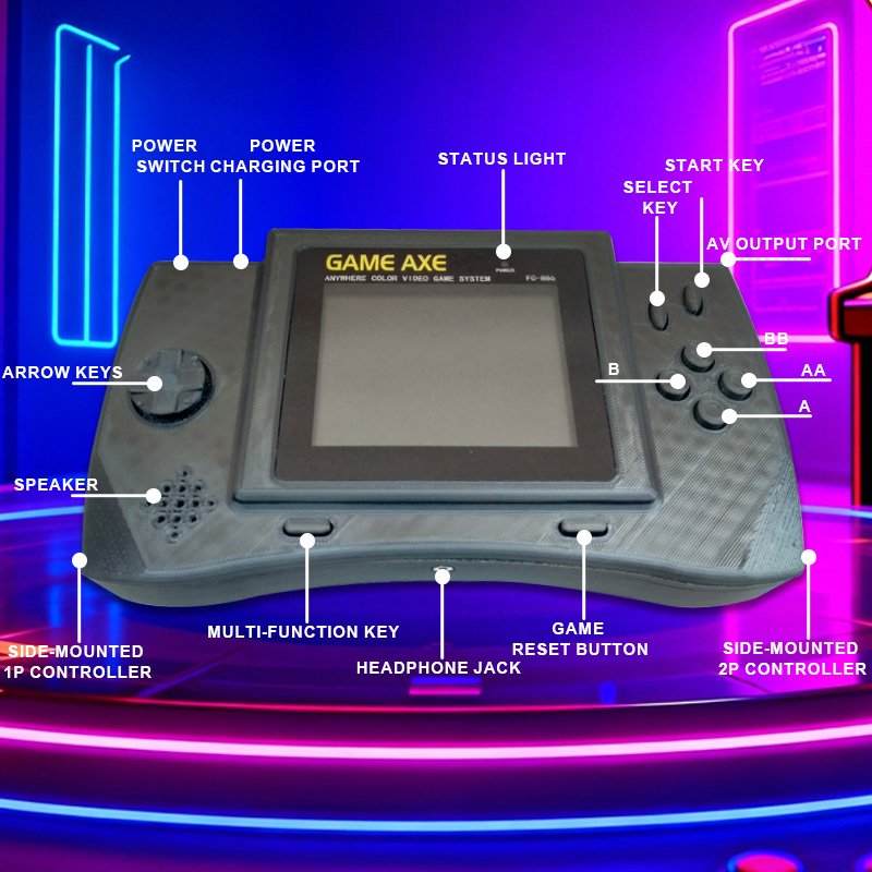 Console d'arcade portable PFT  - Gaming Console Handheld Retro avis et prix