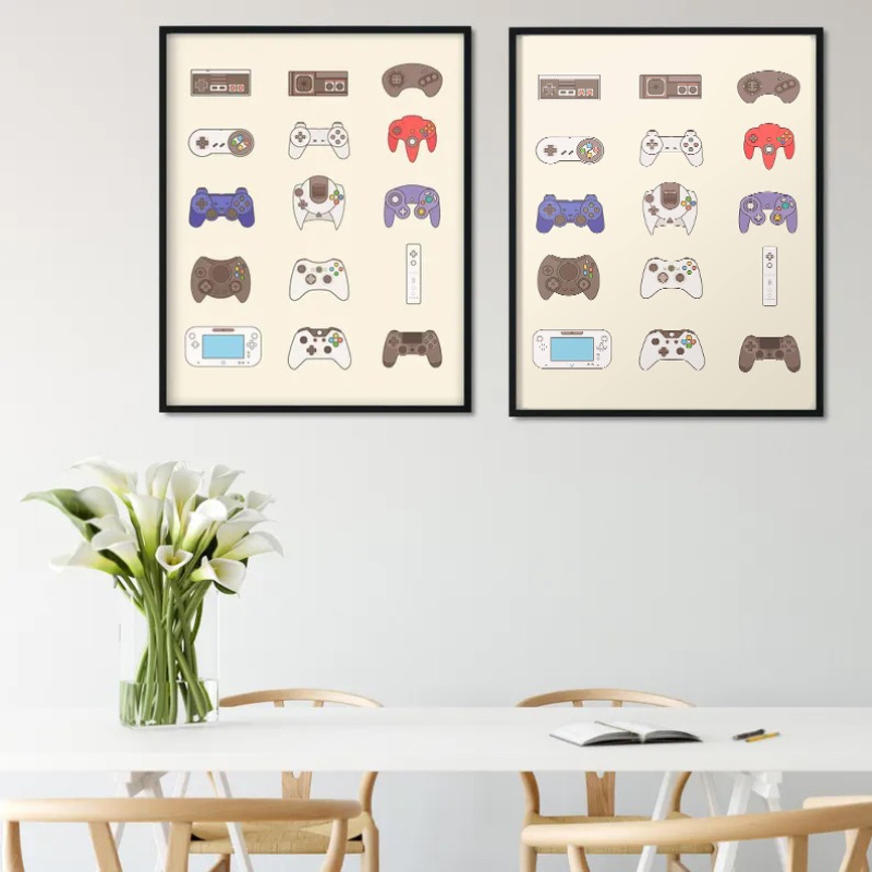 Affiche d'évolution de jeu vid - Evolution Gaming Console avis et prix