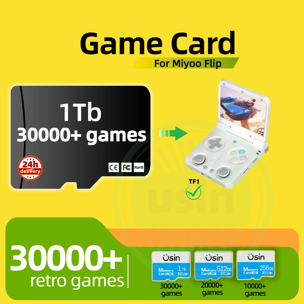 Carte de jeu pour Miyoo Flip 3 - Gaming Console Handheld Retro avis et prix