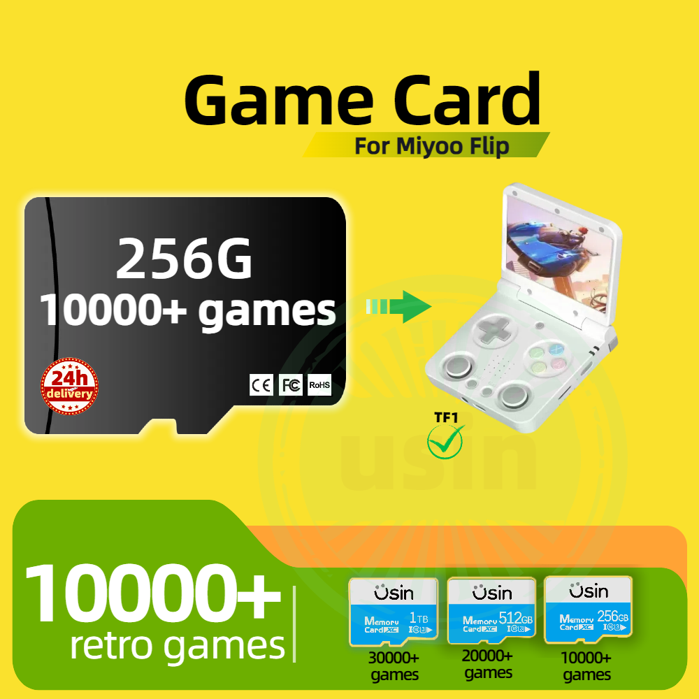 Carte de jeu pour Miyoo Flip 3 - Gaming Console Handheld Retro avis et prix