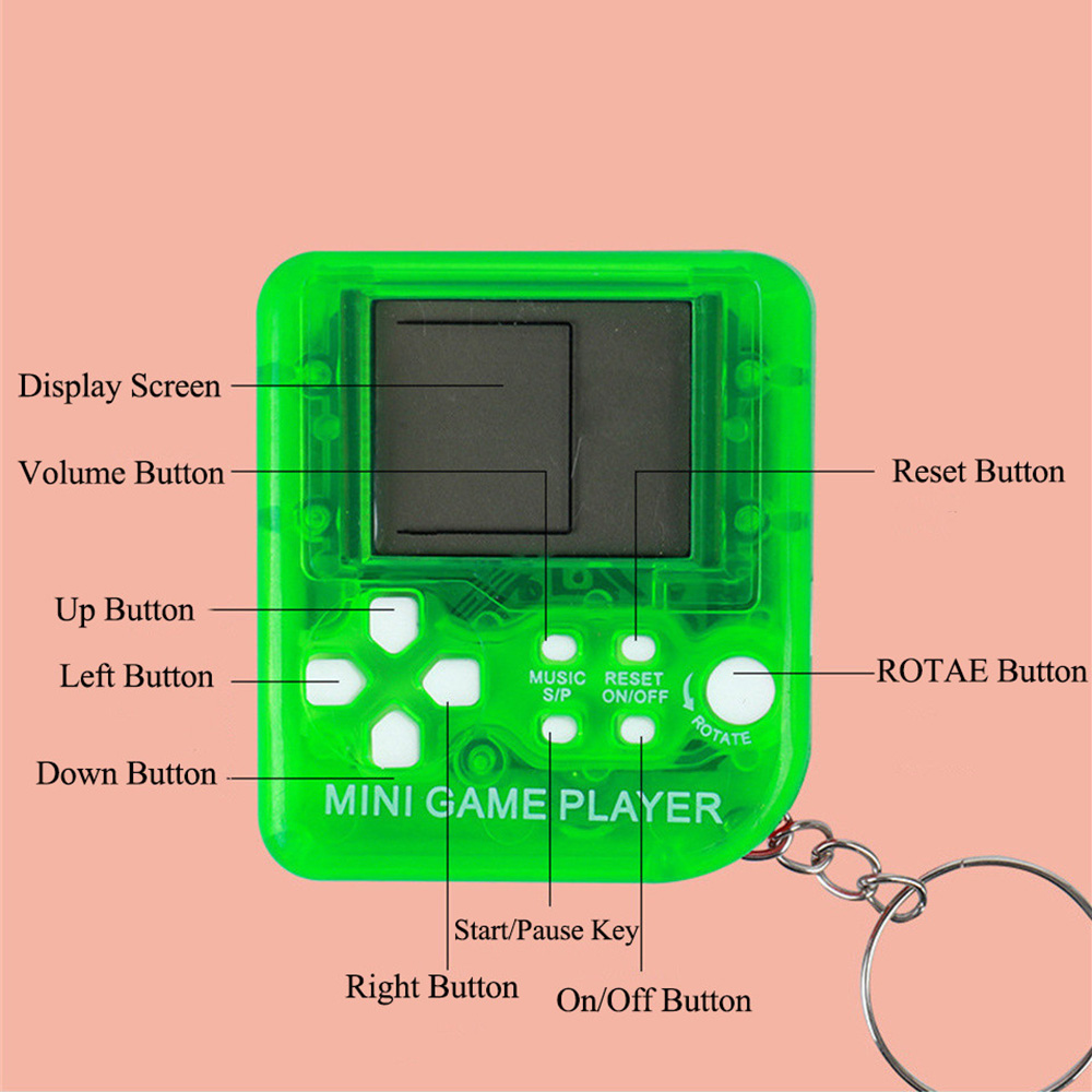 Mini console de jeu portable p - Gaming Console Keychain avis et prix