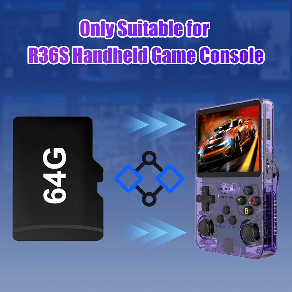 Carte de jeu TF 64 go pour Con - Gaming Console Handheld Retro avis et prix