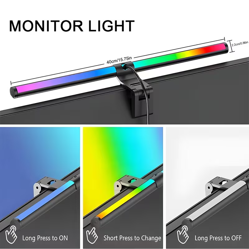 Barre lumineuse LED pour écran - Gaming Console Desk avis et prix