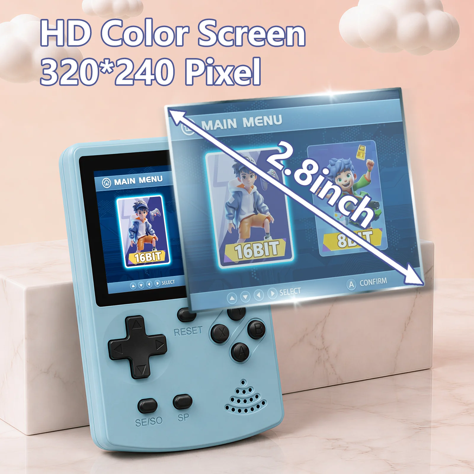 Console de jeu portable GAMINJ - Gaming Console For Kids avis et prix