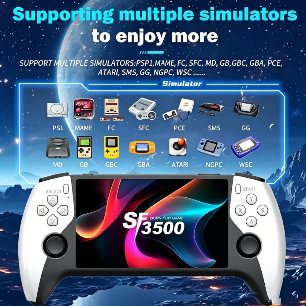 Console de jeu portable SF3500 - Gaming Console Handheld Retro avis et prix